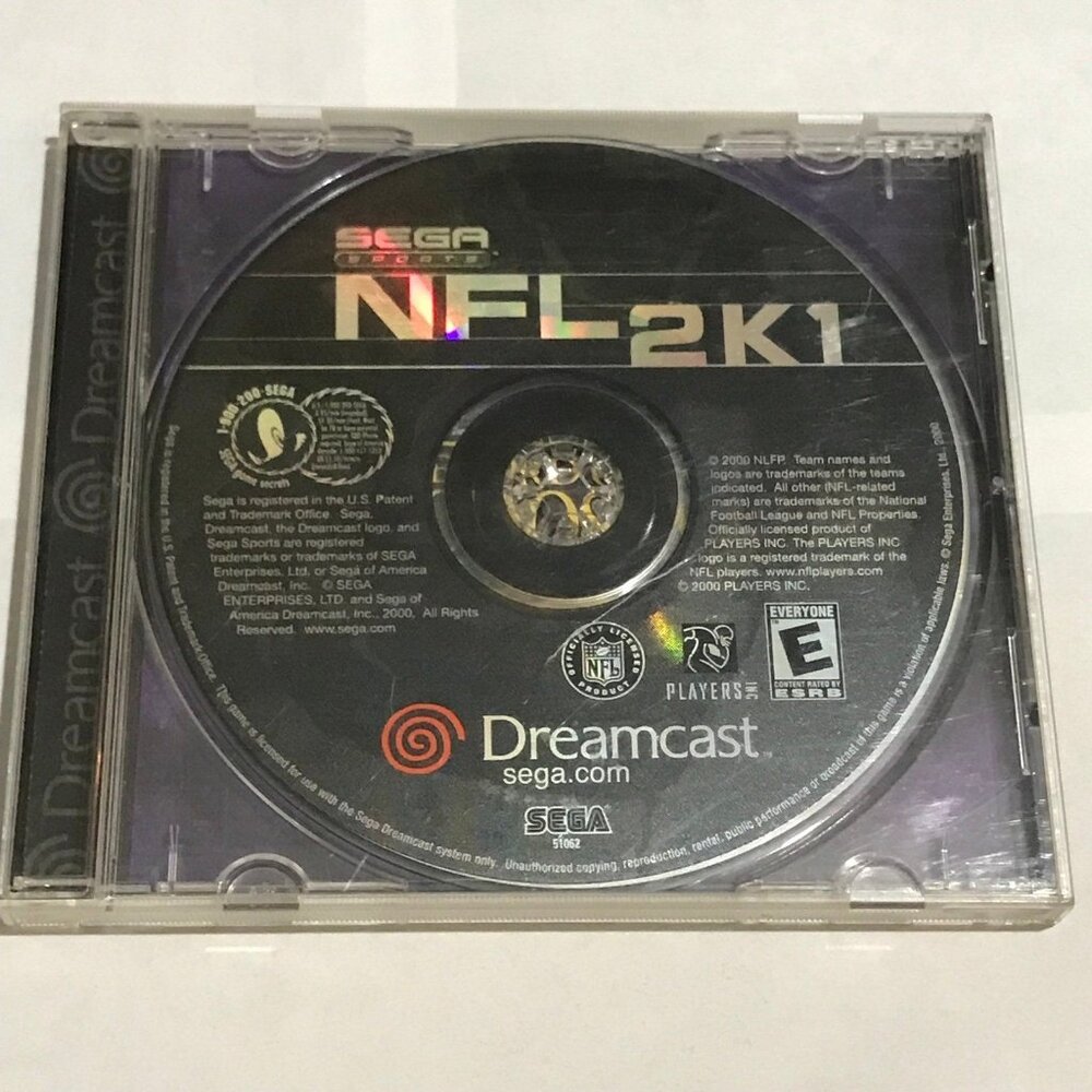 NFL 2K1 for Sega Dreamcast